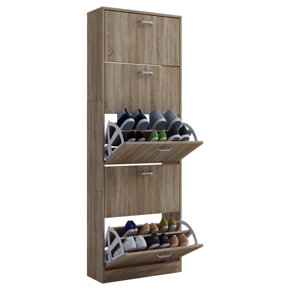 Schuhschrank »Sipos XL«, BxHxL: 22 x 170 x 59 cm, Holzwerkstoff