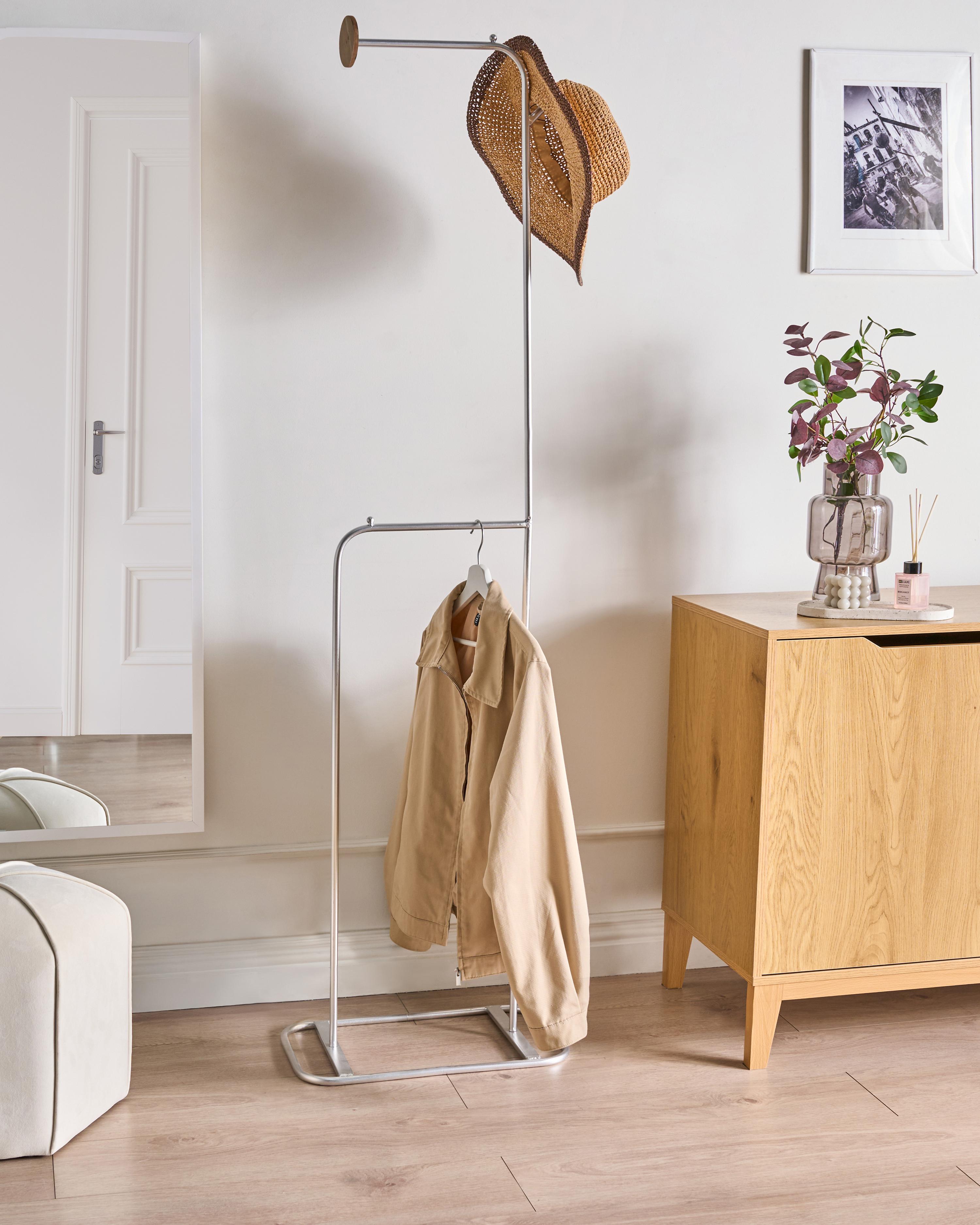 Coat Stand EUREKA Silver