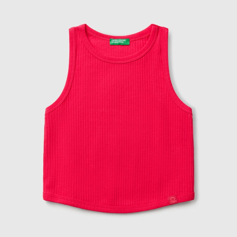 Ribbed tank top
