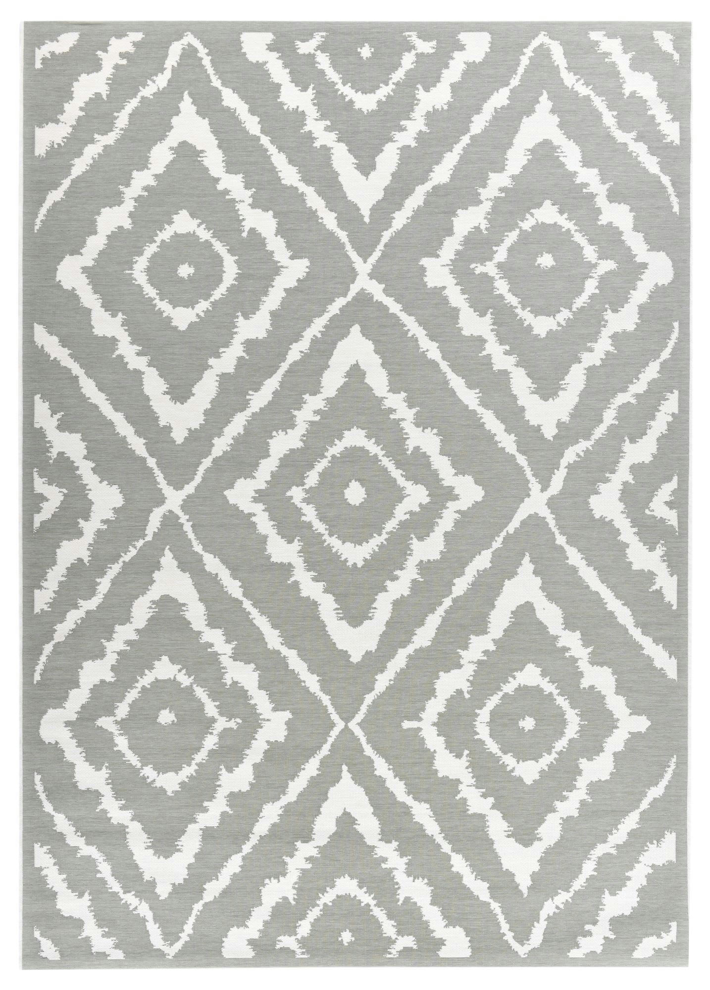 GARDEN - Tapis moderne outdoor d'extérieur tissé plat vert 70x120