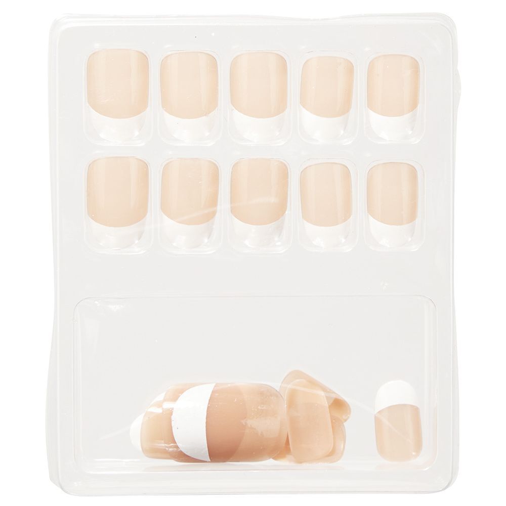 Kit faux ongles french manucure 24 pièces