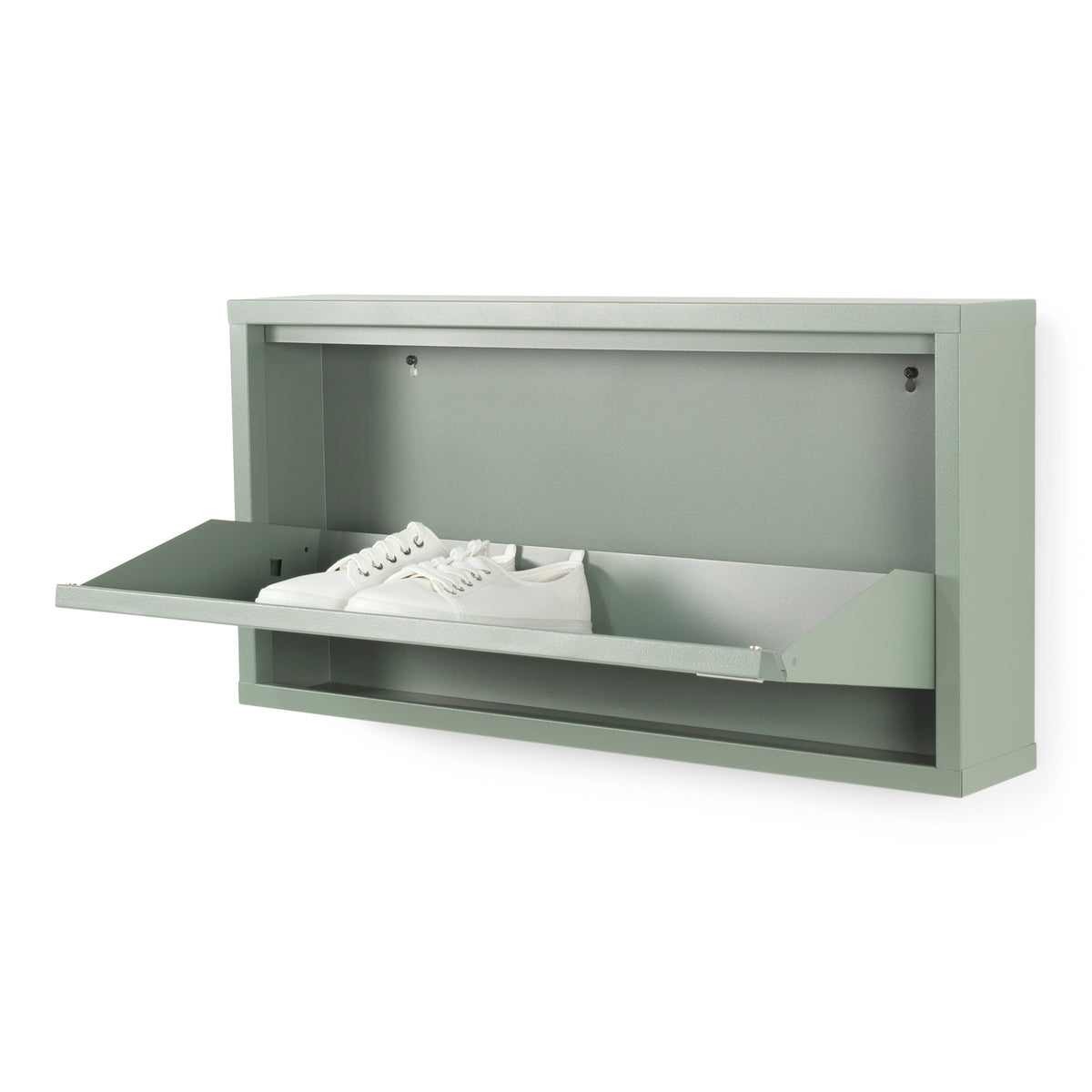 Spinder Design schoenenkast Billy 1 - Dusty Green - 3 paar schoenen