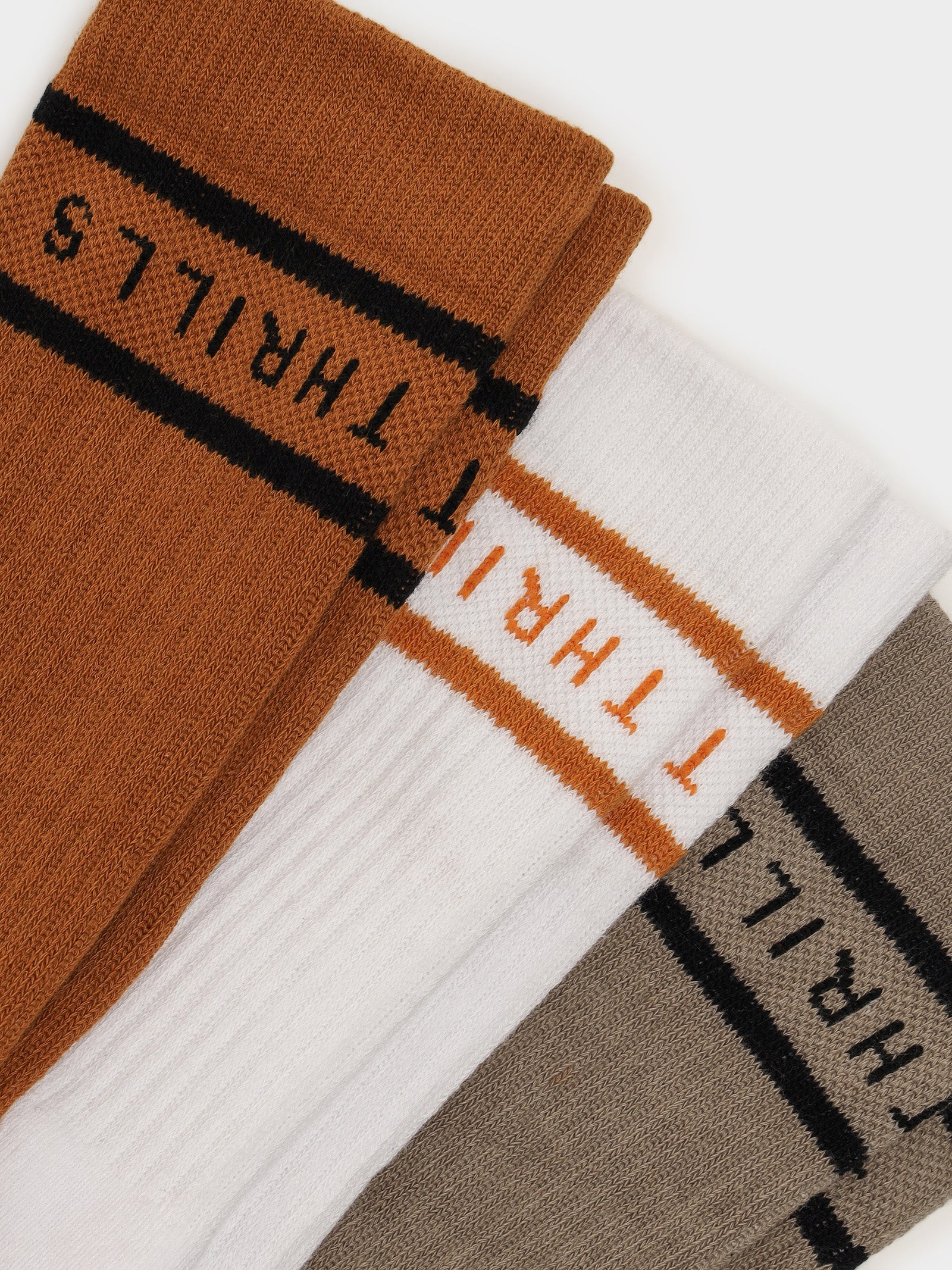 3 Pairs of Minimal Thrills Socks