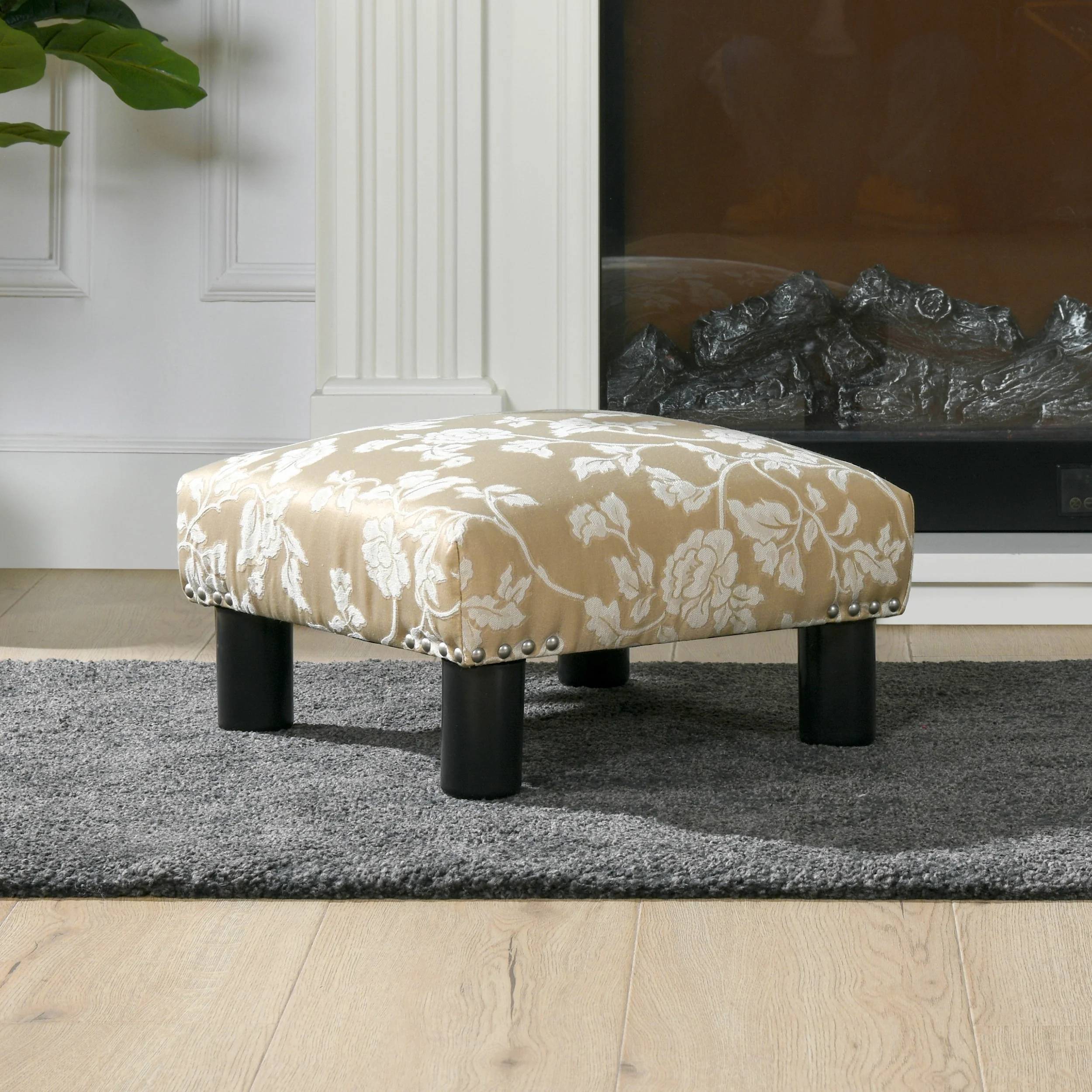 Jules 16 Square Footstool Ottoman