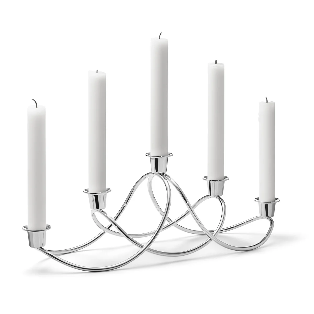 Georg Jensen - Harmony Kerzenleuchter, Edelstahl poliert