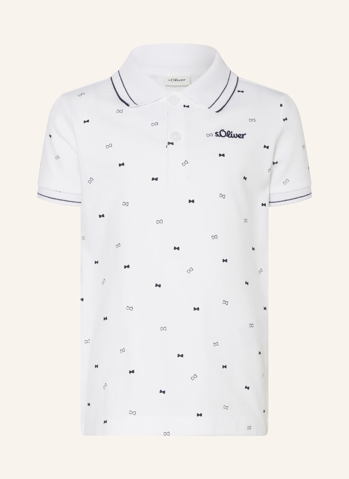 s.Oliver RED Piqué-Poloshirt