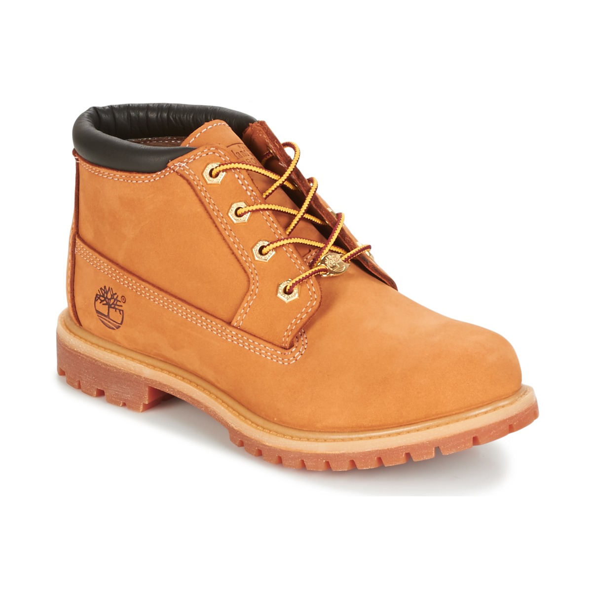Timberland - Nellie Chukka Double - Wheat / Nubuck / With /  black / Collar