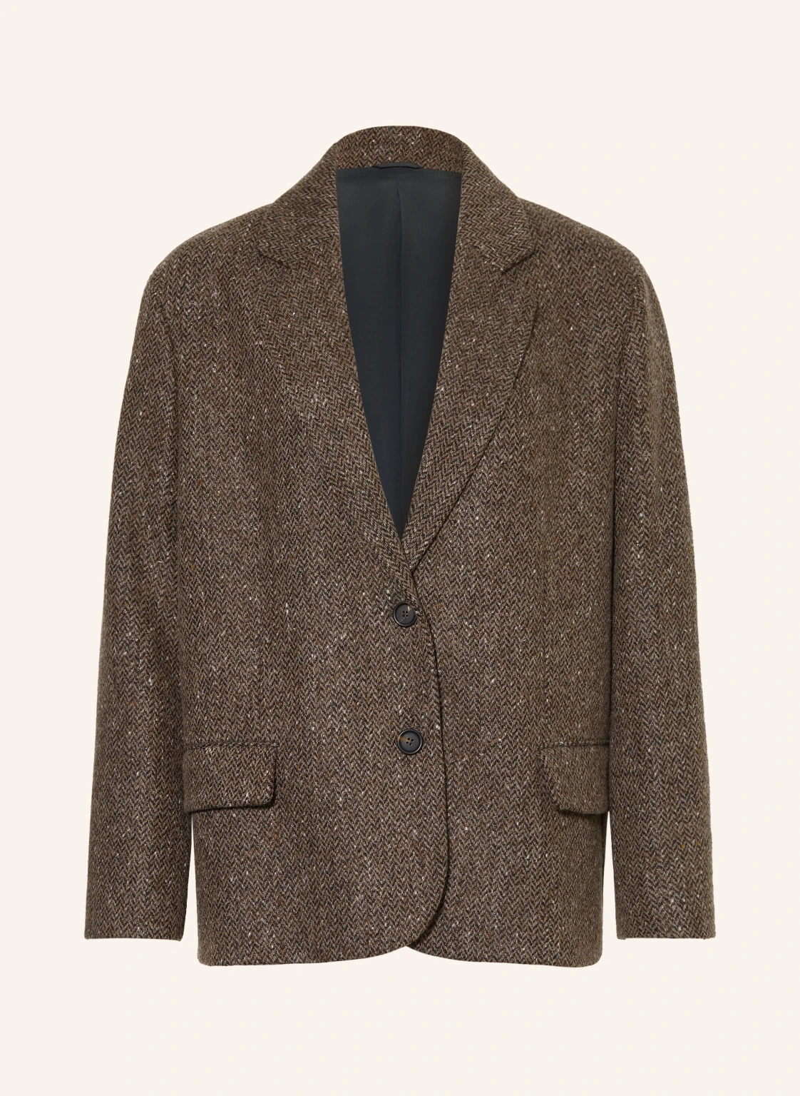 BRUNELLO CUCINELLI Blazer mit Glitzergarn und Pailletten