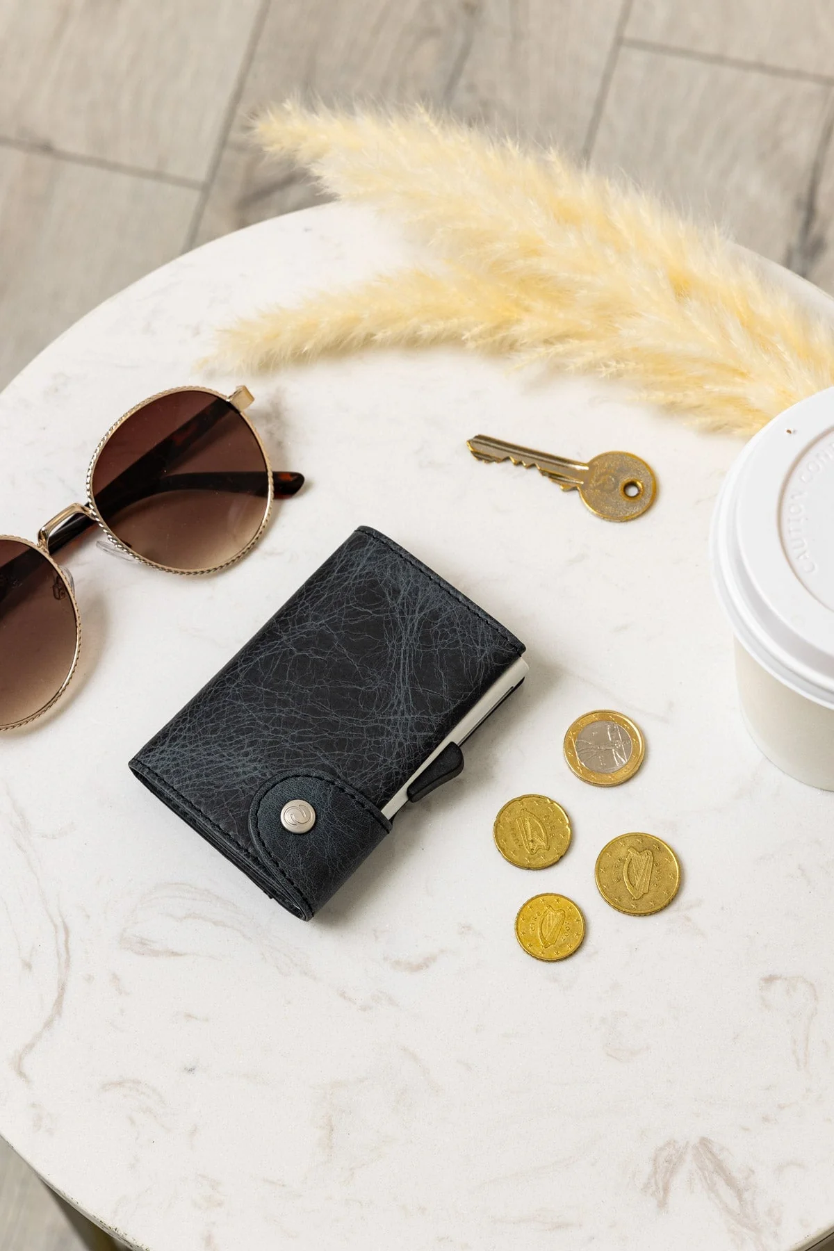 Black and Red Cardholder