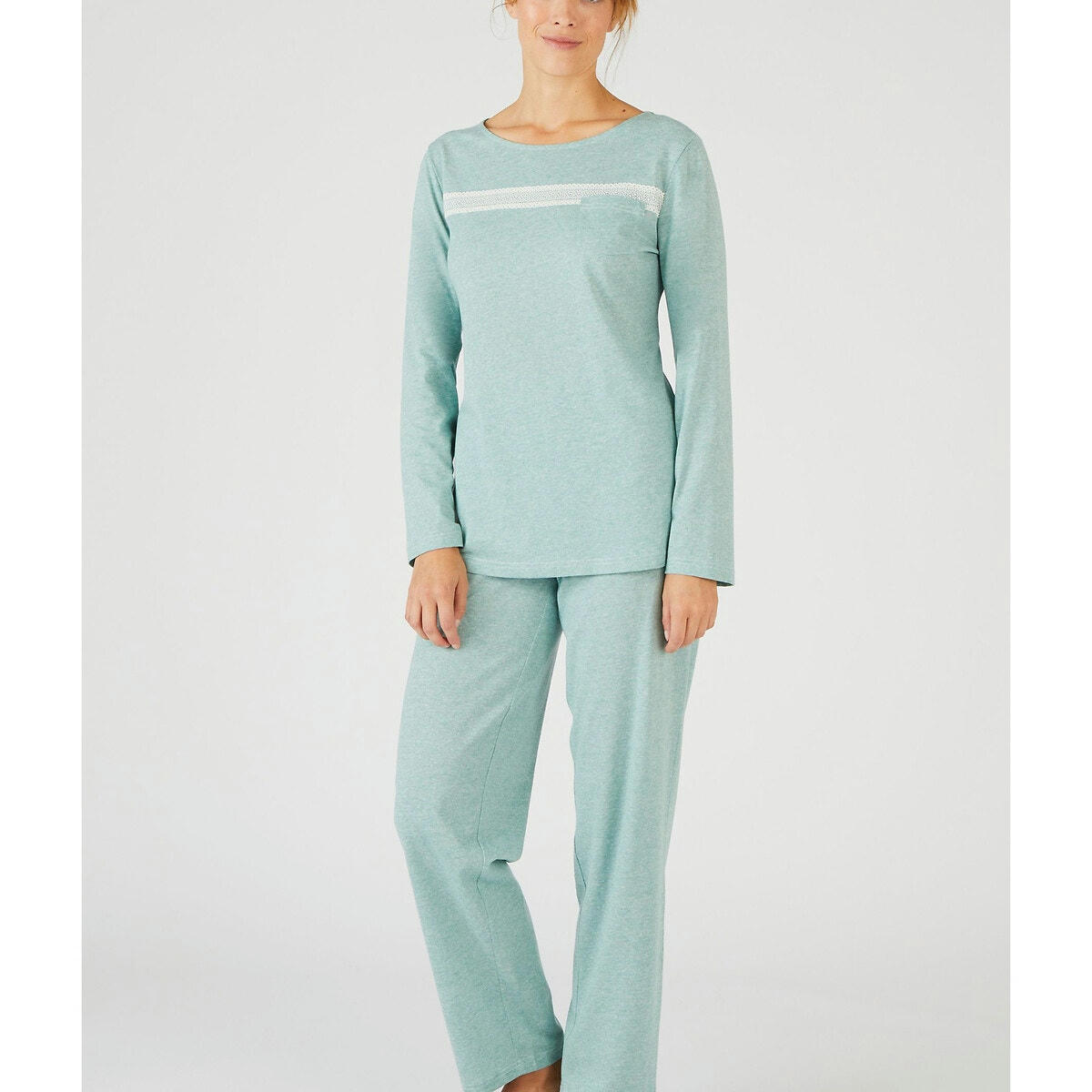 Pyjama en maille jersey, 50% polyester recyclé