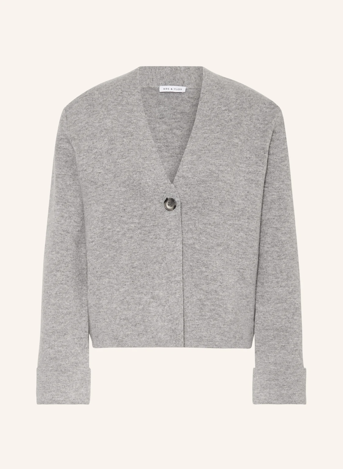 MRS & HUGS Strickjacke mit Cashmere