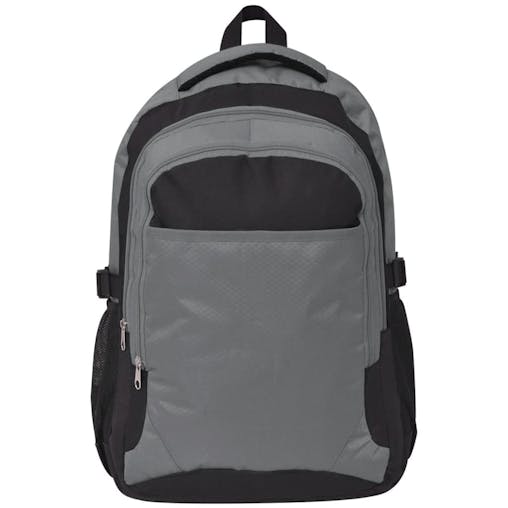 NNEVL School Backpack 40 L Black and Grey