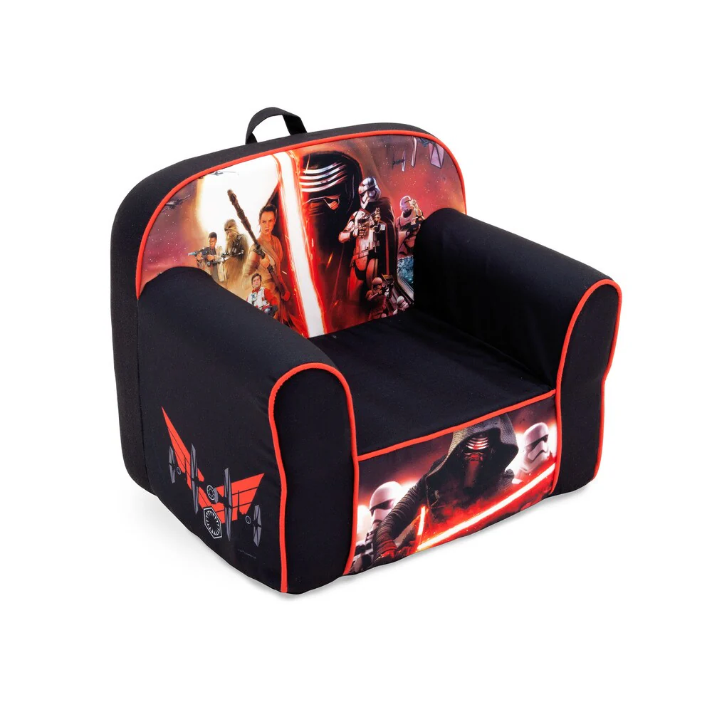 Delta Children Foam Snuggle Chair, Star Wars Kylo Ren