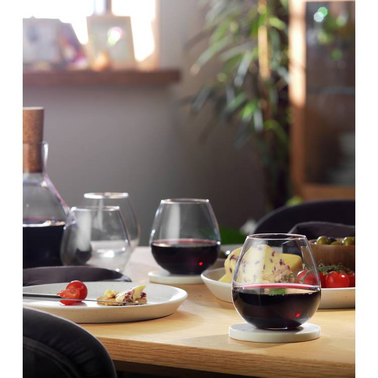 Habitat Portofino Set of 4 Stemless Wine Glasses