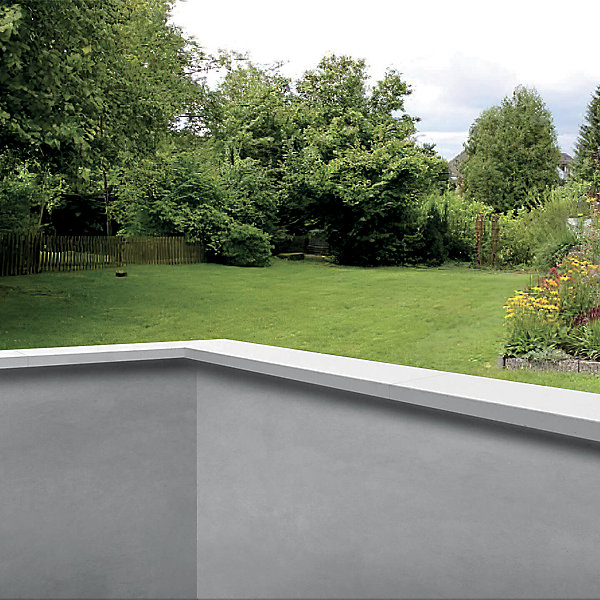 Couvre mur plat blanc effet granite 100X25X5 cm