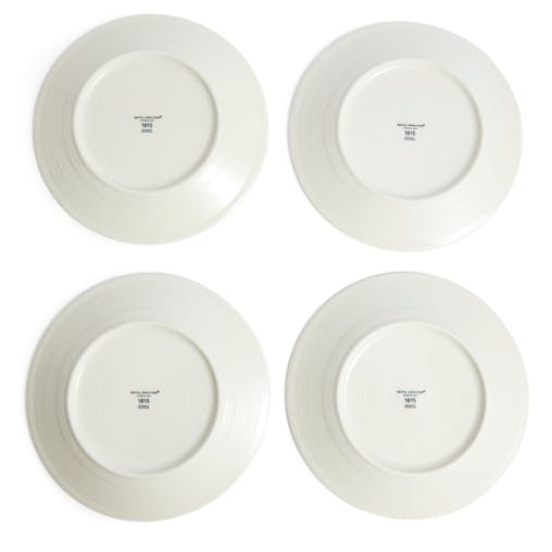 Royal Doulton 1815 Bright 24cm Plate Set of 4 Plates - 4pc