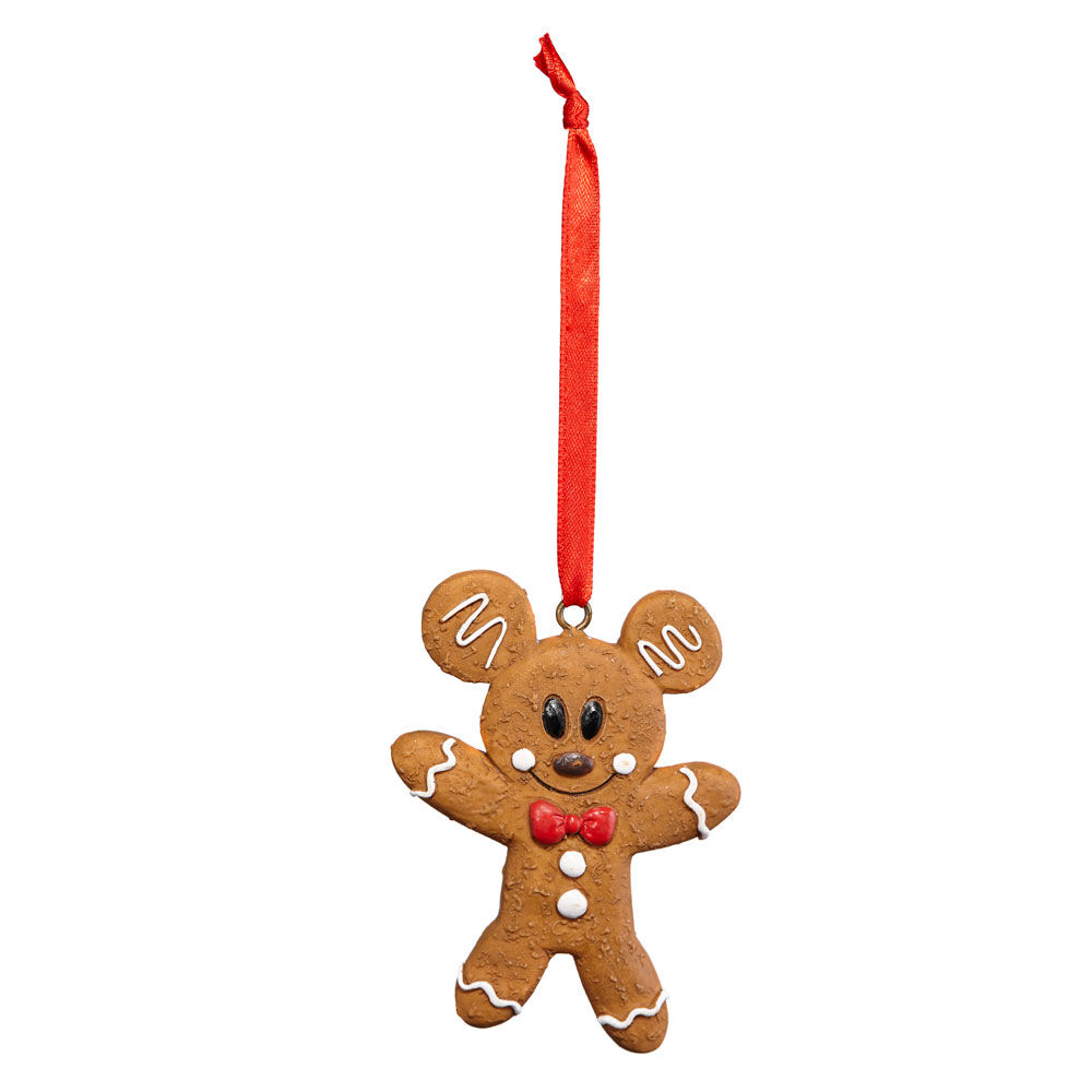 Suspension de No&euml;l Disney motif pain épices Mickey
