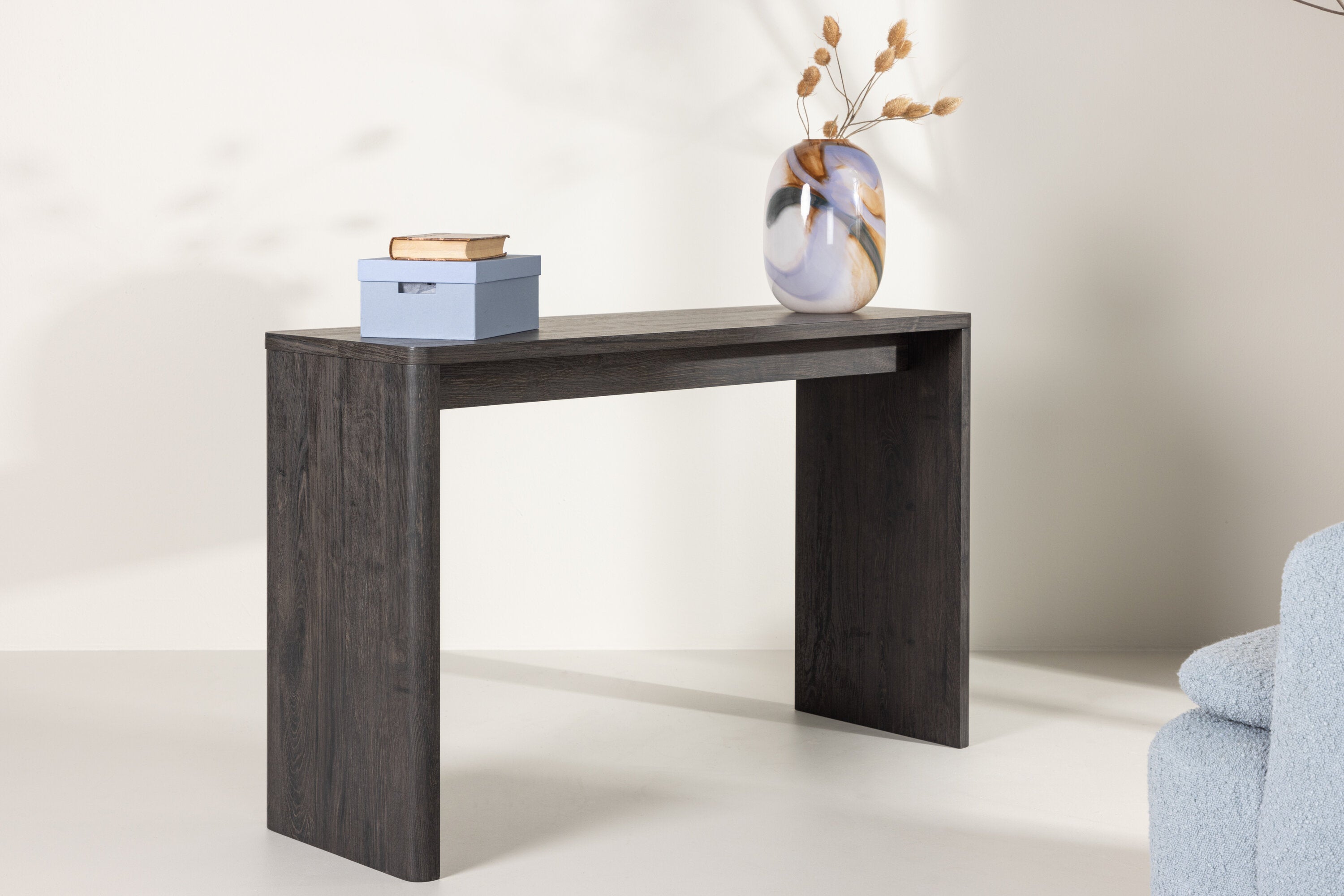 Rebellenclub Luaki Sidetable - 120 x 40 cm - Mokka