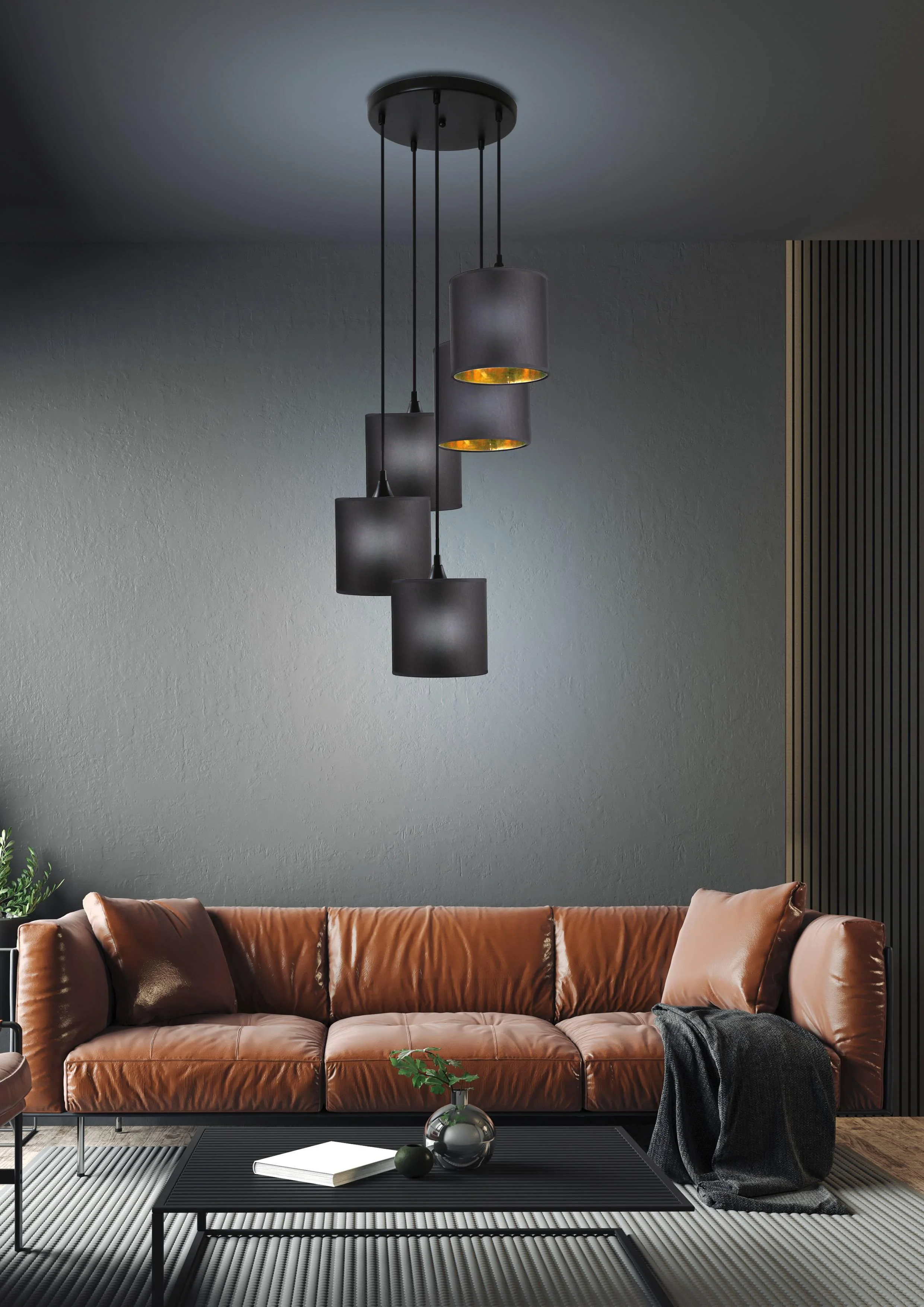 Hanglamp Sam 5-lichts