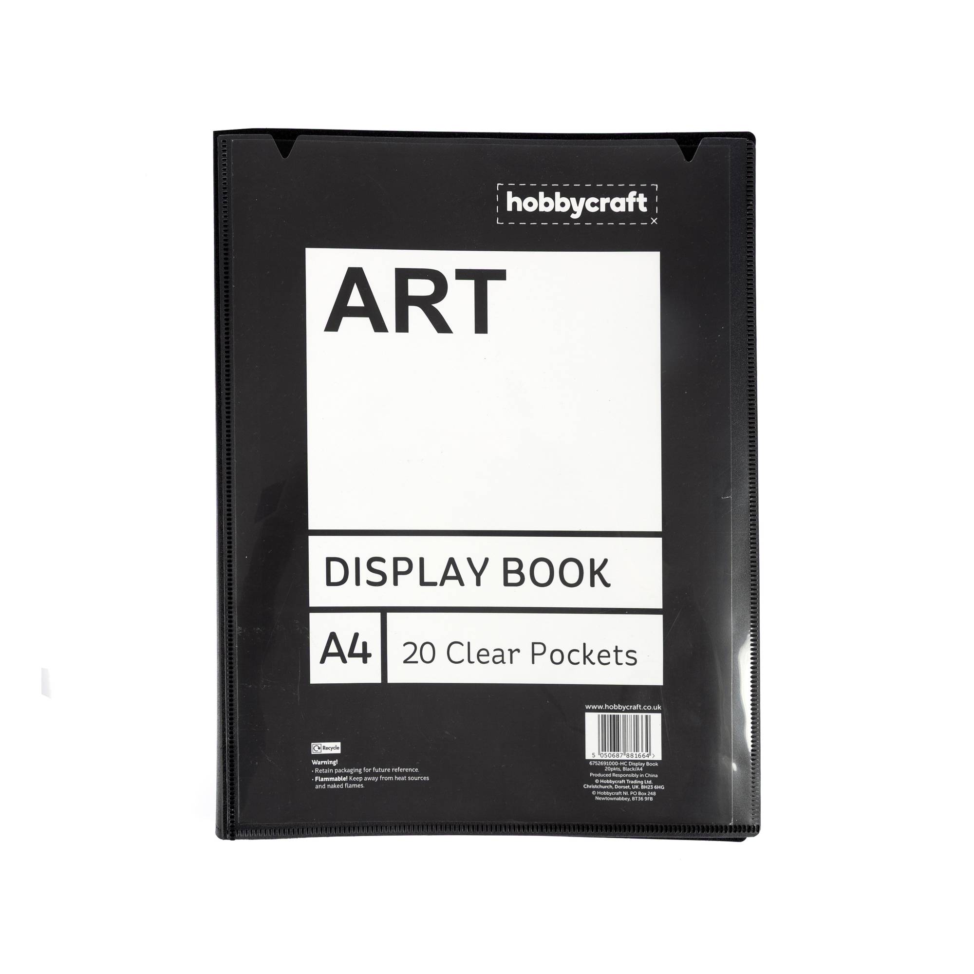 Portrait Display Book A4