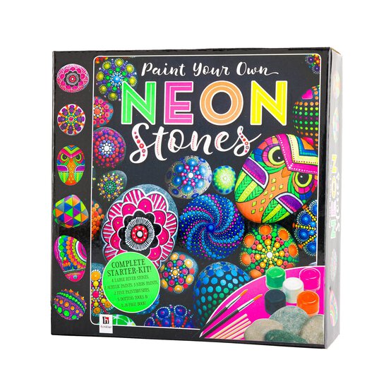 Paint Your Own Neon Stones