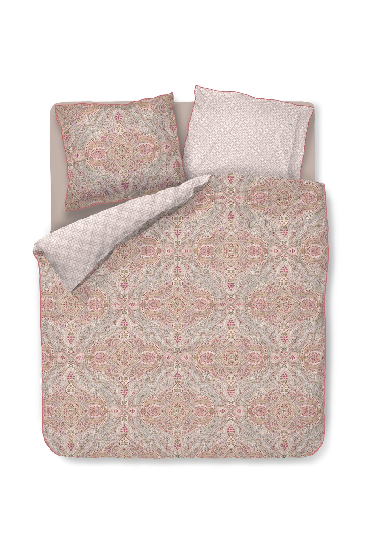 Pip Studio Moon Flower - 240 x 200/220 cm - Licht roze