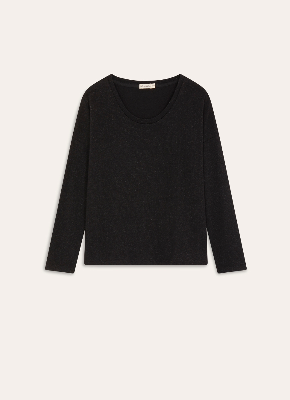 HAUT DE PYJAMAMANCHE LONGUE Noir