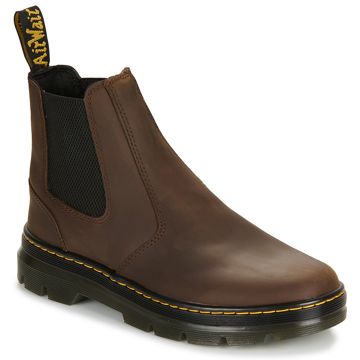 Dr. Martens - EMBURY DARK BROWN CRAZY HORSE - Brown