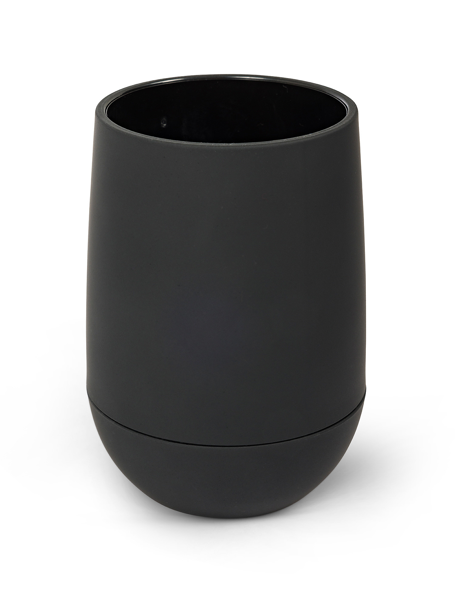 Porta spazzolini in plastica opaca