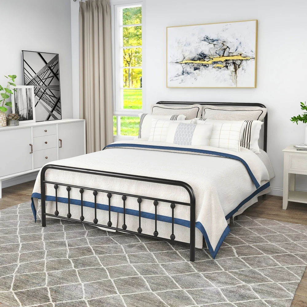 Heavy Duty Steel Twin Metal Bed Frame