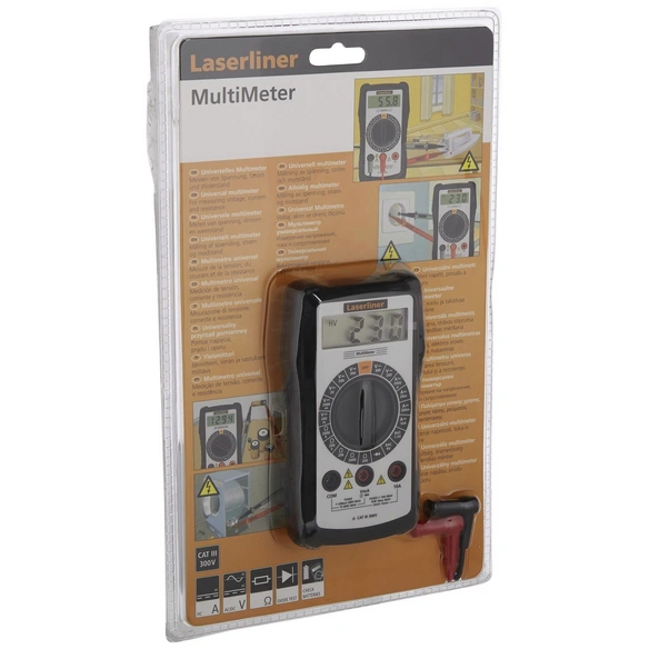 Multimeter »Digital-Multimeter«, schwarz/weiss, 300 v