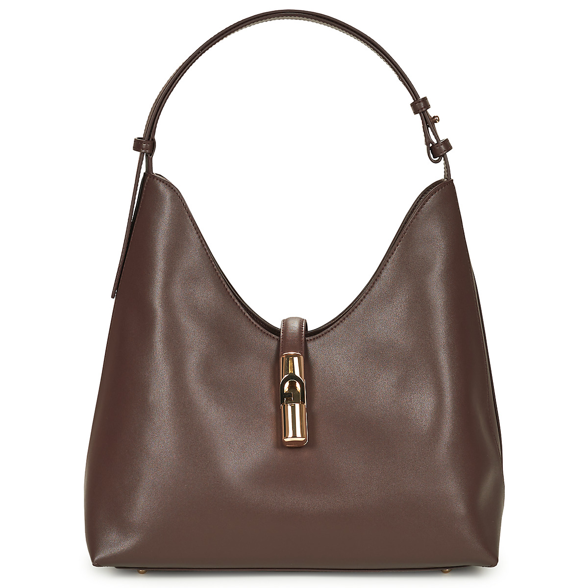 Furla - FURLA GOCCIA M HOBO - Brown