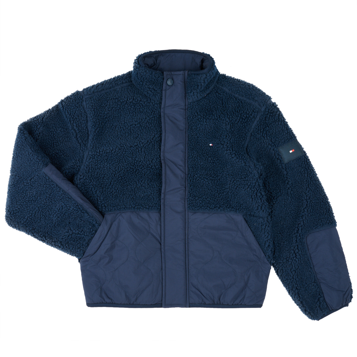 Tommy Hilfiger - QUILTED BOMBER - Marine