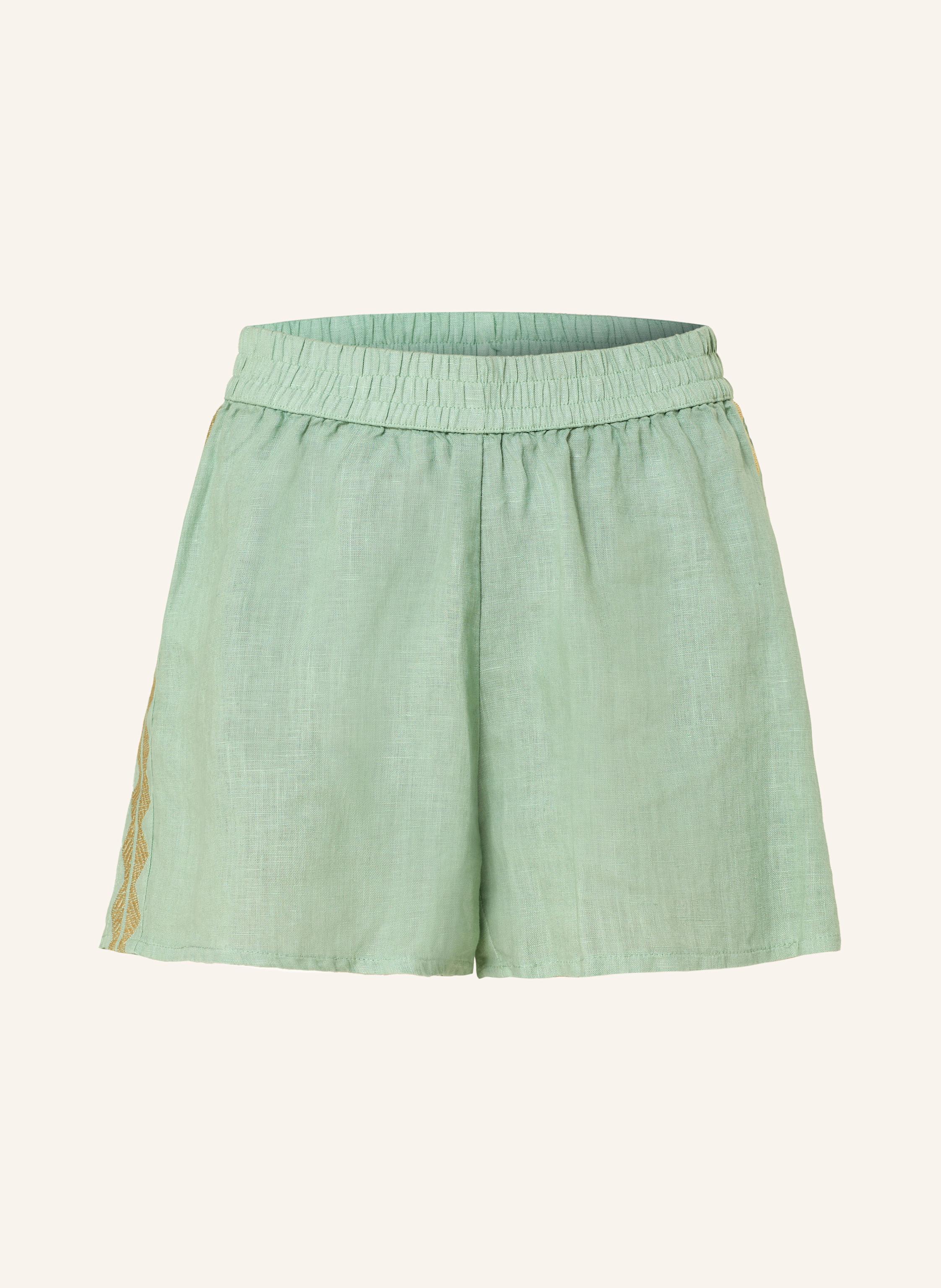 Greek Archaic Kori Leinenshorts FEATHER