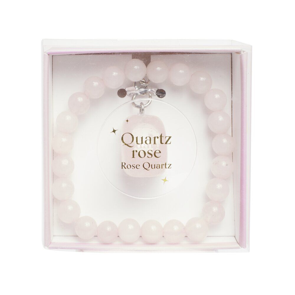 Coffret bracelet et porte-clefs pierre (4 modèles)
