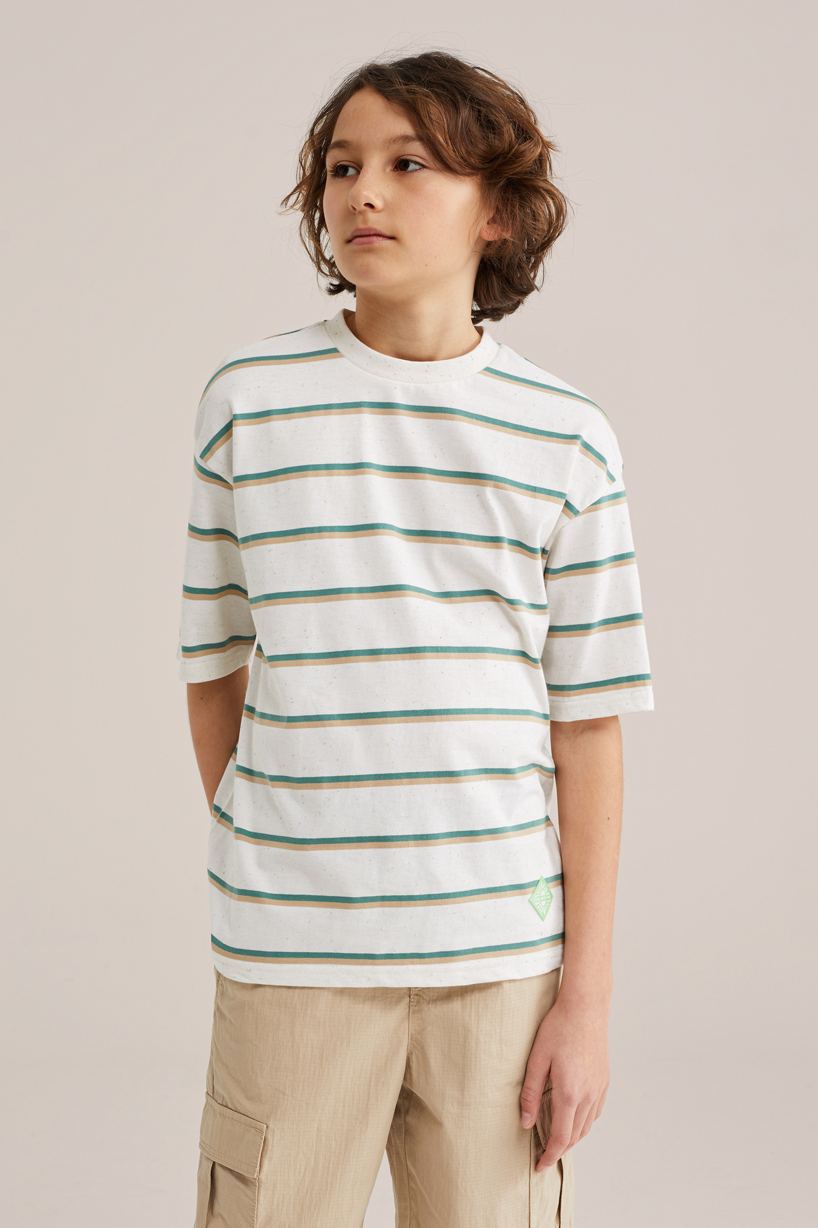 Jongens T-shirt met strepen