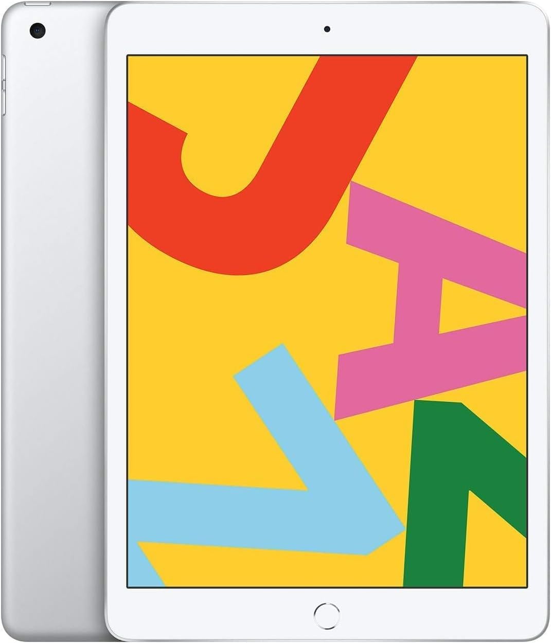 Apple 2019 iPad 7th Gen (10.2-inch, Wi-Fi, 32GB) Silver (Renewed)