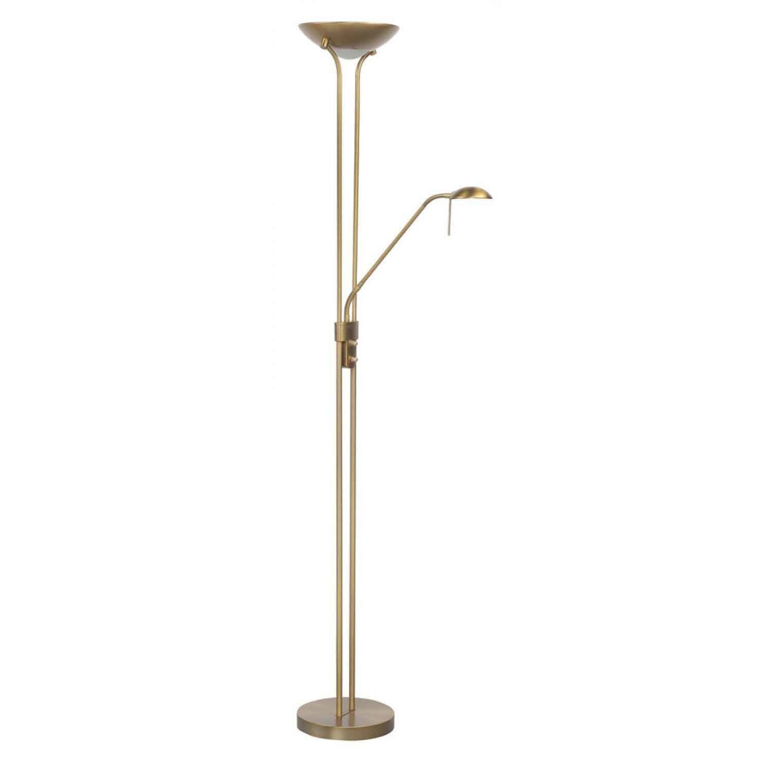 Highlight vloerlamp New - 2 lichts - 25 x 180  cm - brons