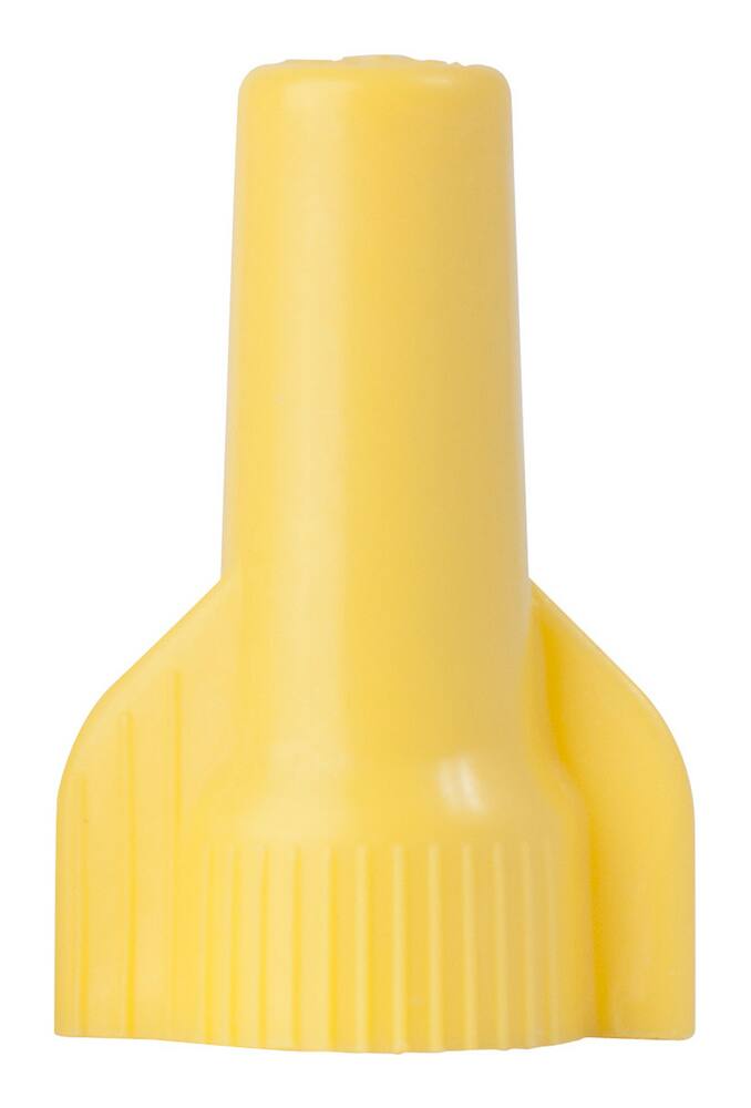 GARDNER BENDER ULTRA WingGuard Yellow Twist-on Wire Connector, 25-pk