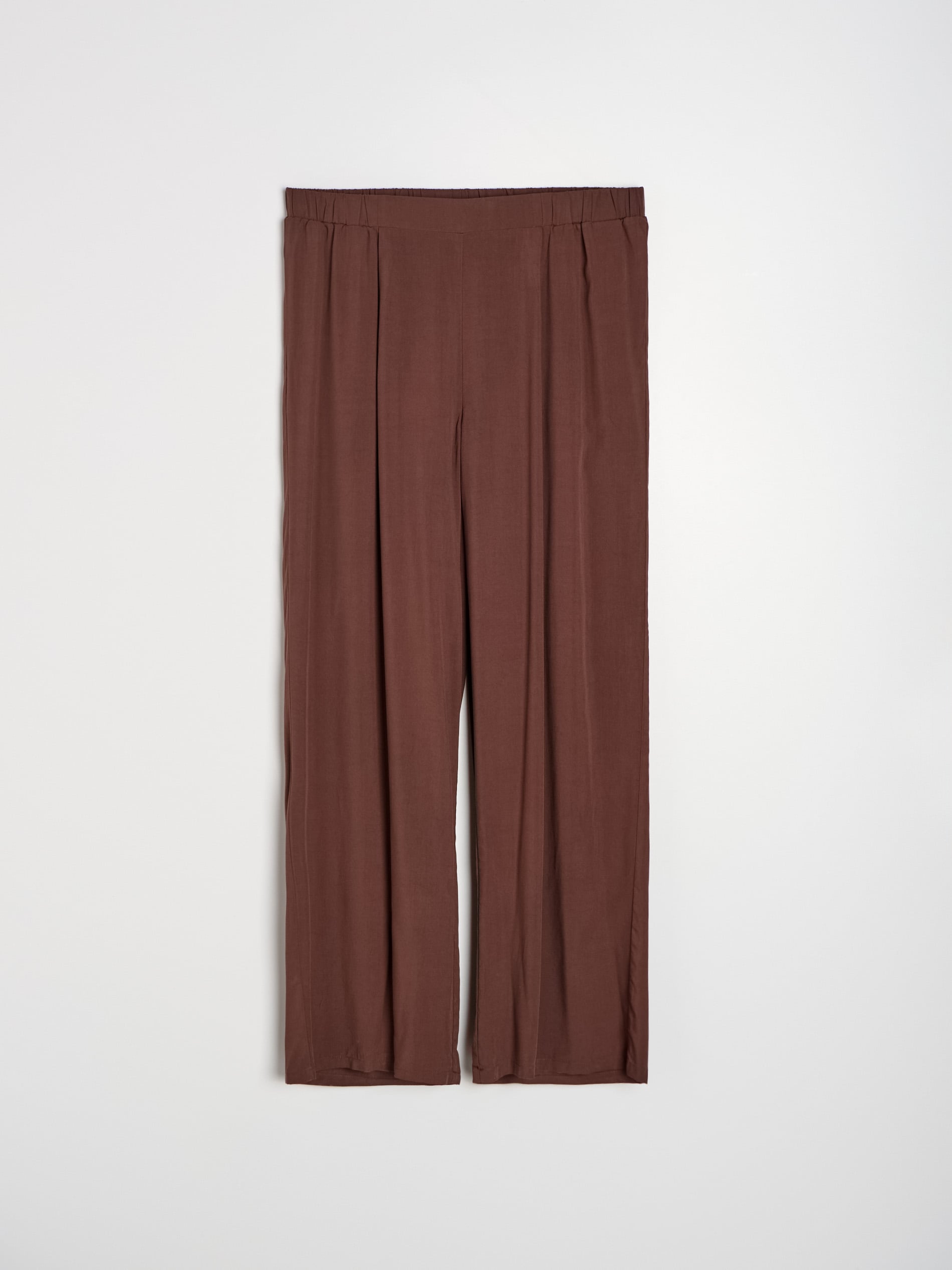 Wiskozowe spodnie palazzo Plus Size