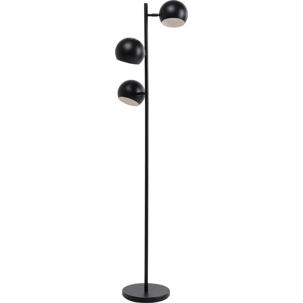 Kare Design Vloerlamp Calotta 151cm zwart