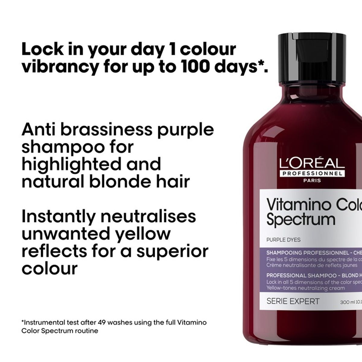 L'Oreal Professionnel Vitamino Color Spectrum Purple Shampoo Double