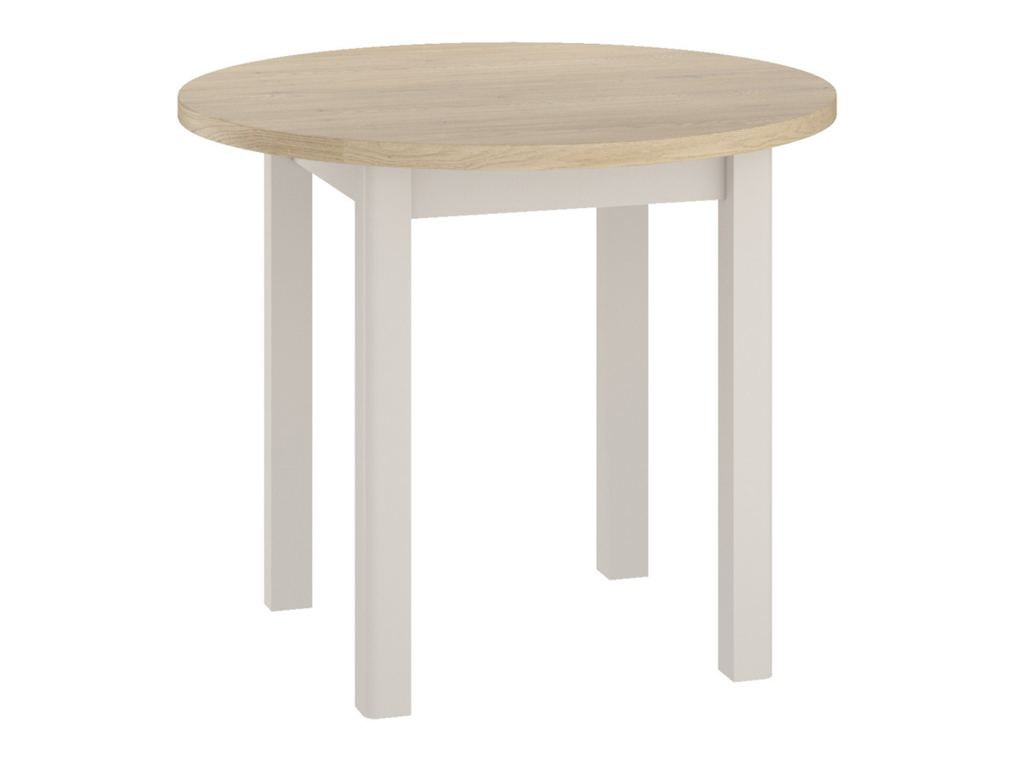 Stół okrągły Ramen 90 cm dąb cremona/kaszmir