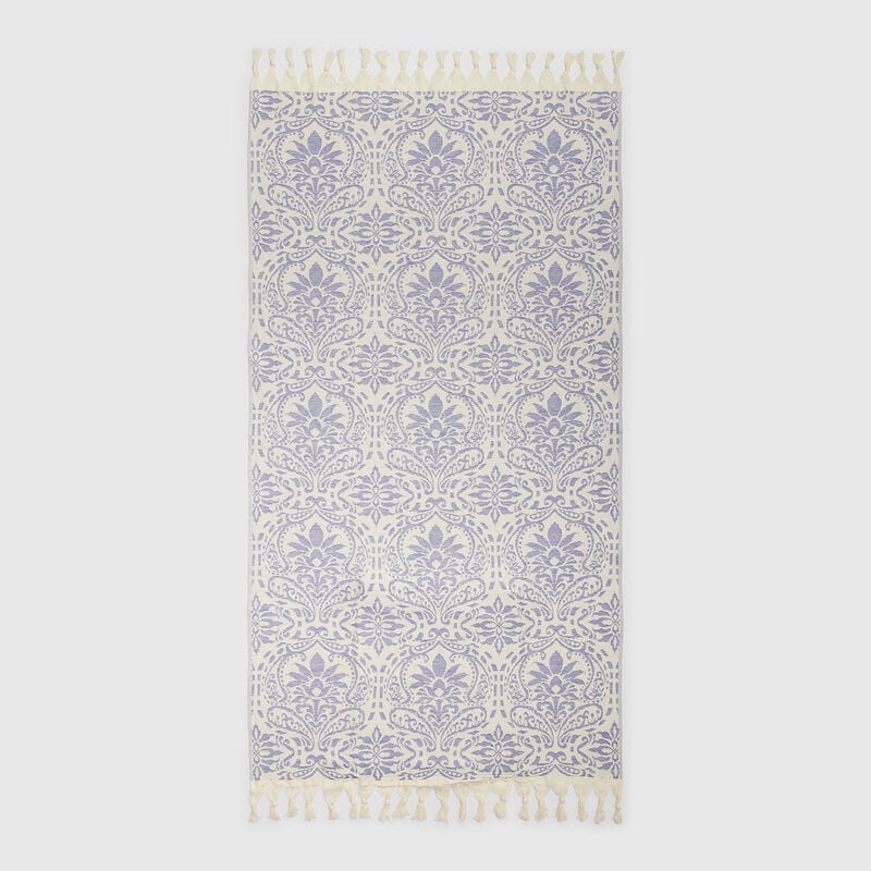 Beach towel with bag