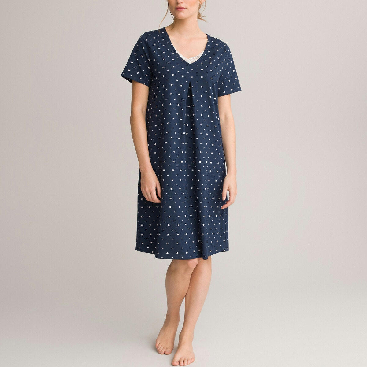 Chemise de nuit imprimée