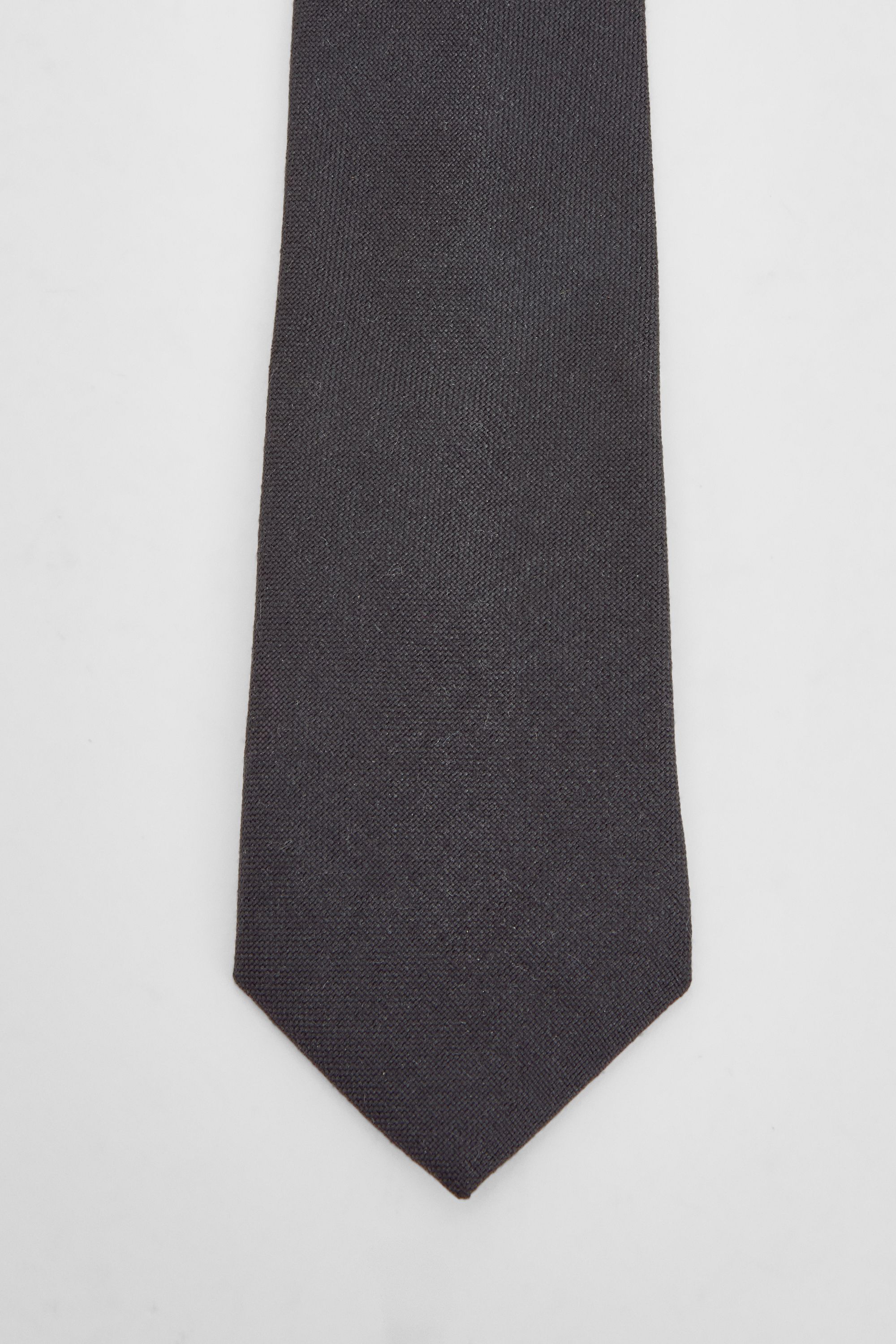 Burton Black Linen Look Tie