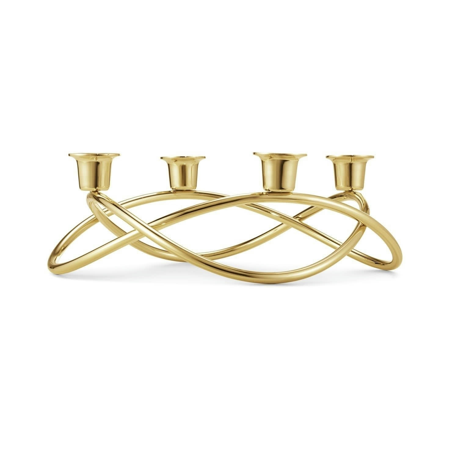 SEASON - Chandelier doré pour 4 bougies