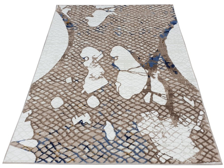 Dywan Tunis 067 beige blue beżowy 140x190
