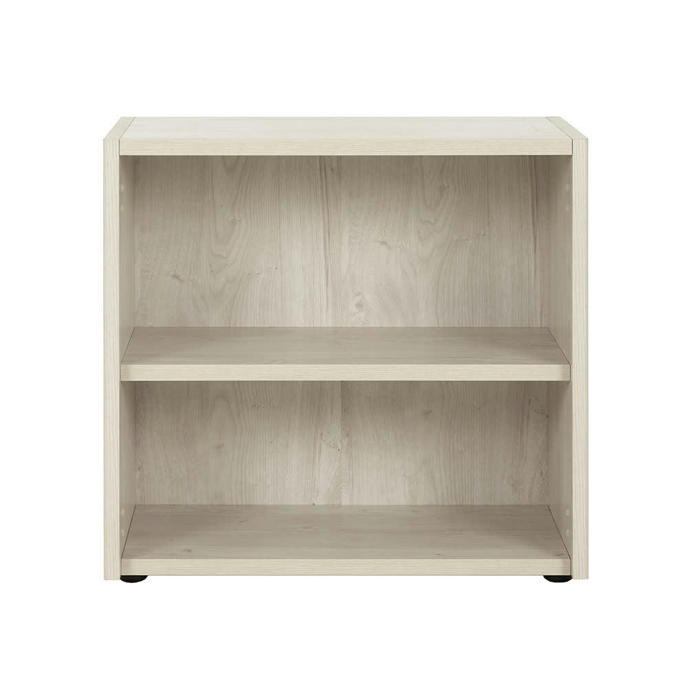 LODGE - Cube simple effet bois chêne boreal