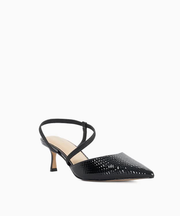 Charming Black - Mid Height Open Courts